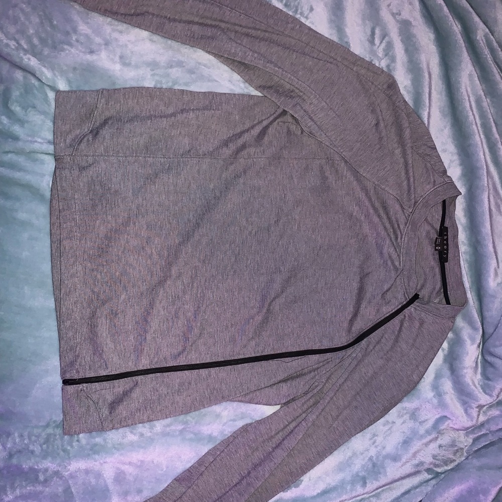 Theory Side Zip Pullover